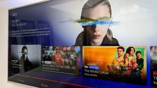 Sky Stream review: top of interface homepage