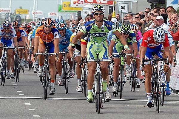 Tom Boonen (Quick Step) is disappointed to miss out on another victory.