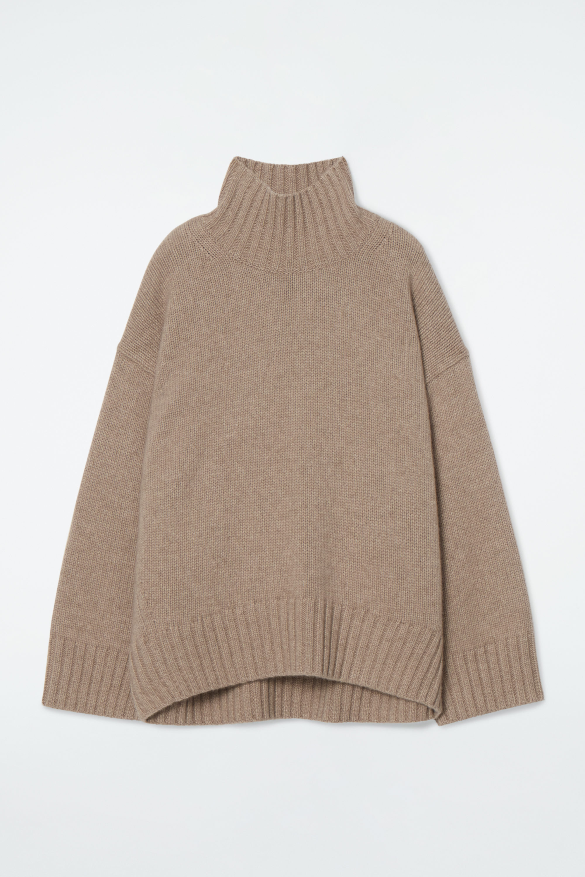 Chunky Cashmere Turtleneck Jumper
