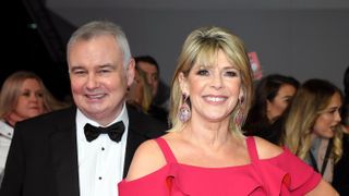 Ruth Langsford and Eamonn Holmes attend the National Television Awards 2020 at The O2 Arena on January 28, 2020 in London, England