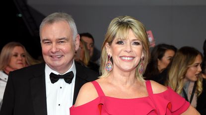 Ruth Langsford and Eamonn Holmes attend the National Television Awards 2020 at The O2 Arena on January 28, 2020 in London, England
