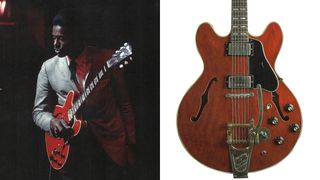 A Chuck Berry ES-345 is going up for auction