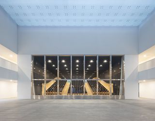 Chambre De Metiers Et De Lartisanat Hauts De France Kaan Architecten view to auditorium
