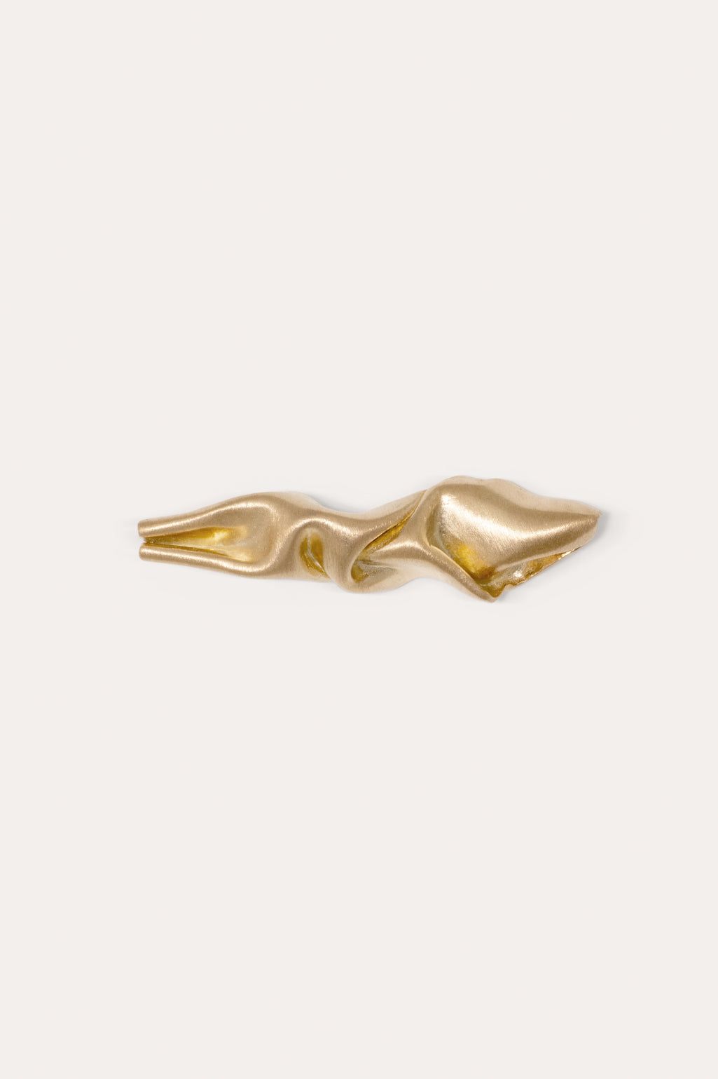 Crumple - Recycled Gold Vermeil Tie Pin