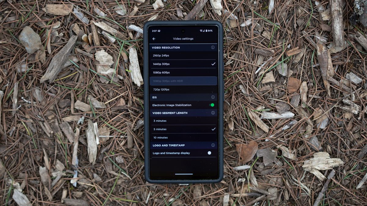 Cycliq Fly12 Sport video settings