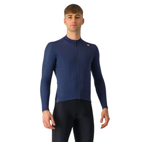 Men's Espresso Thermal Long Sleeve Cycling Jersey