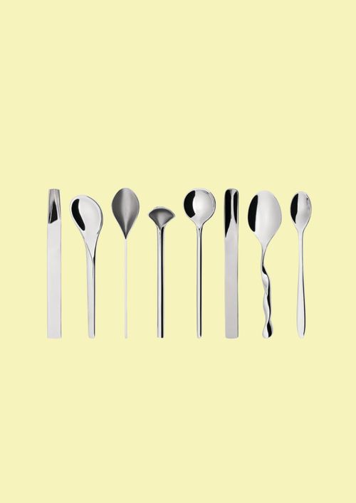 Il Caff&egrave;/t&egrave; Set of 8 Spoons