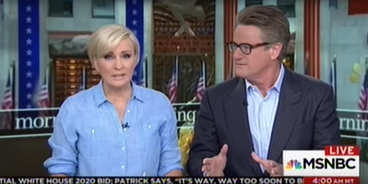 Joe Scarborough and Mika Brzezinski.