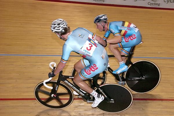 The Belgian pair took 8th in the Madison