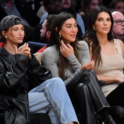 Hailey Bieber, Kendall Jenner, and Sarah Staudinger