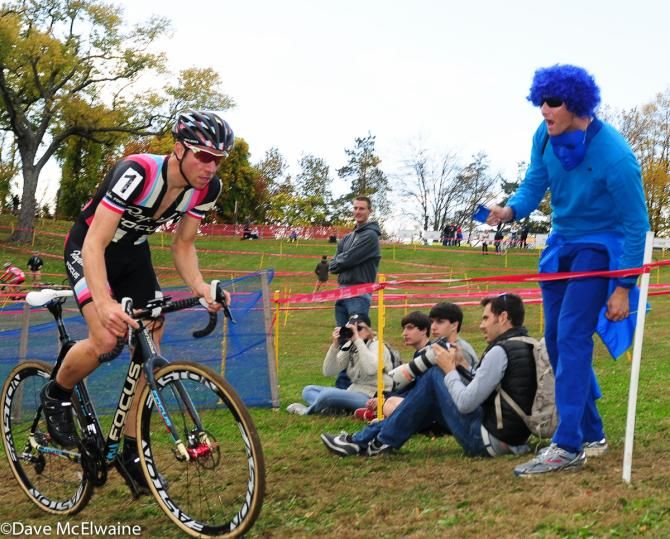 Jeremy Power (Rapha Focus) seemed to be having an off day