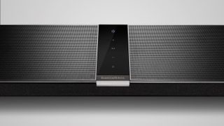 Bowers & Wilkins Panorama 3 closeup showing touch sensitive controls