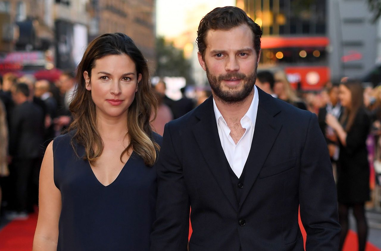 Jamie Dornan and Amelia Warner