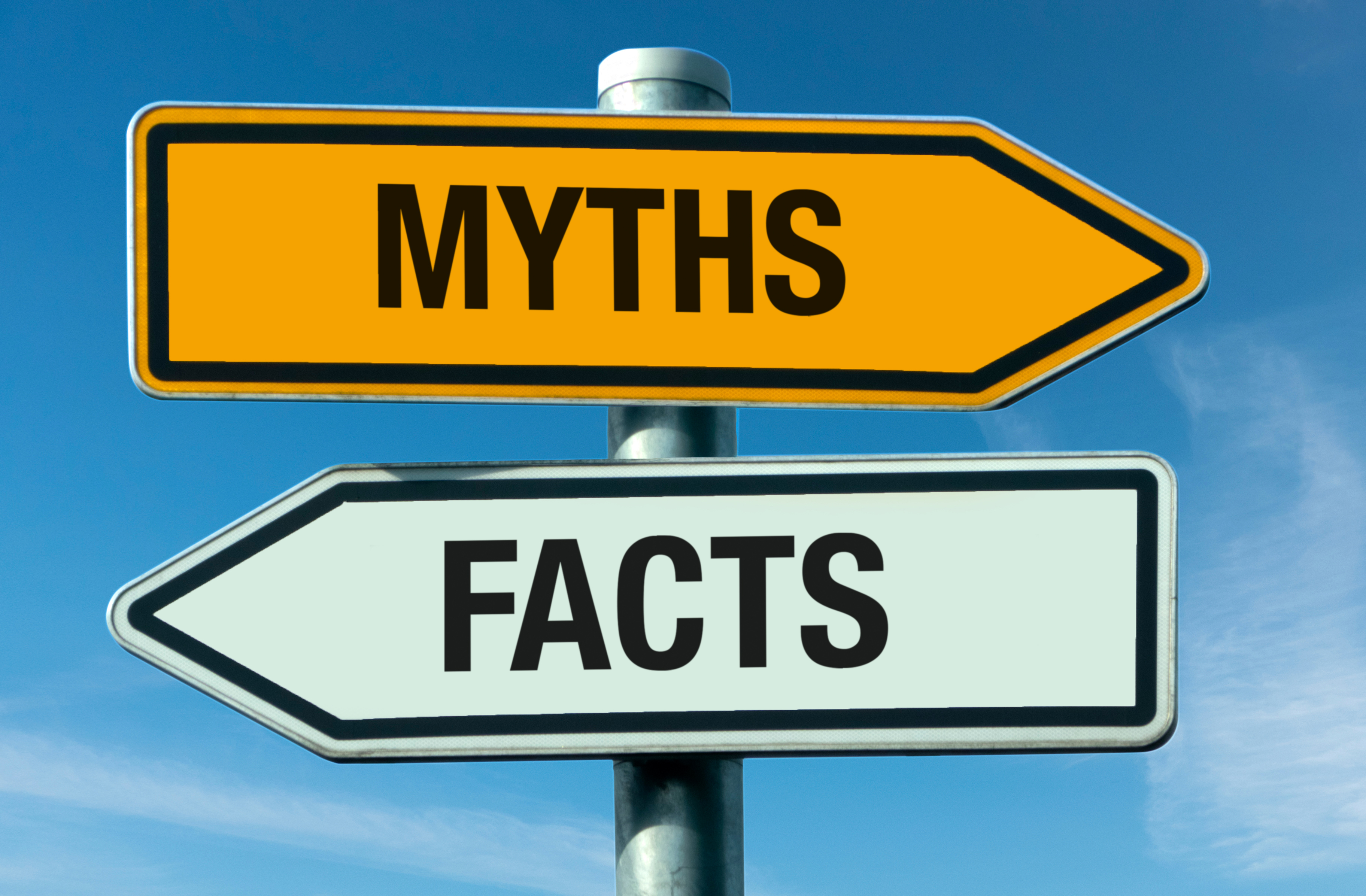 Myths and facts arrows