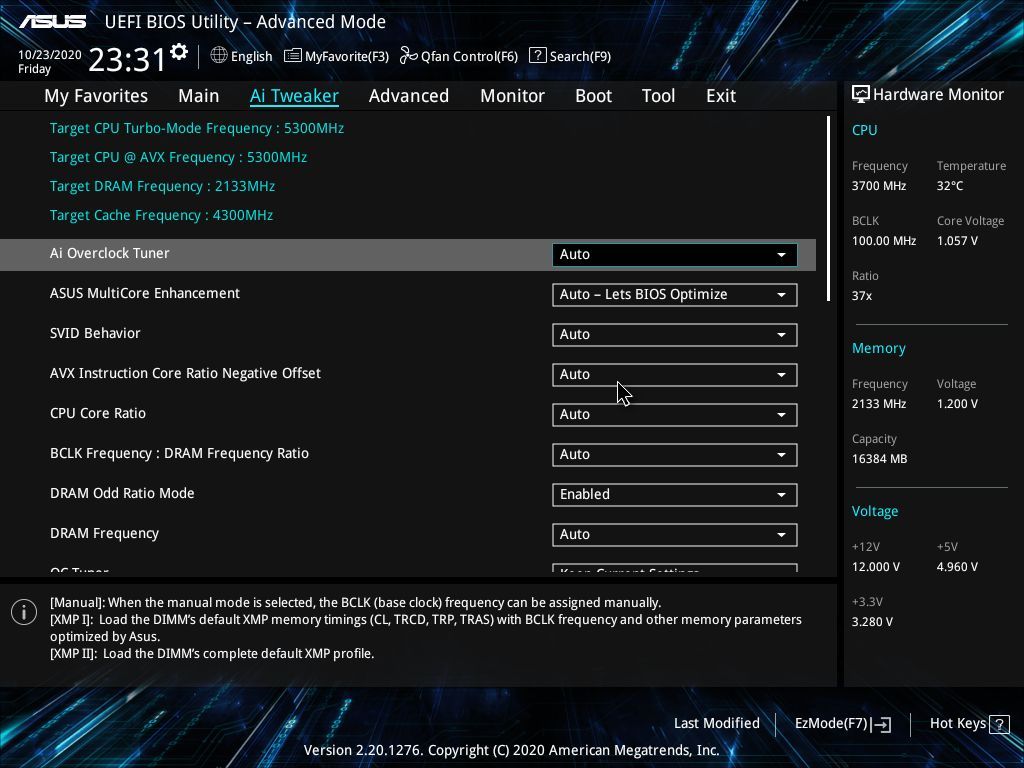 Asus Prime Z490M-Plus BIOS