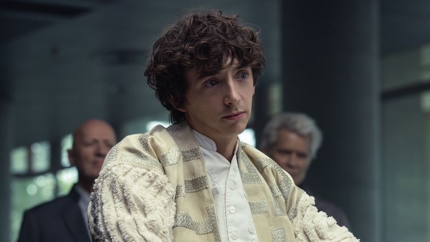 Boy at the negotiation table with Weyland/Yutani