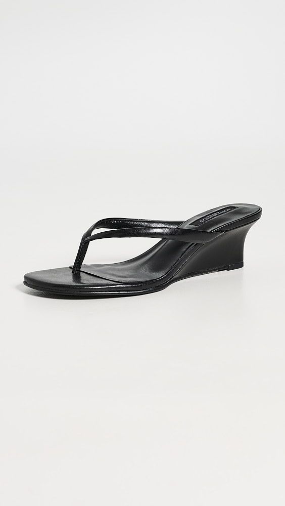Tony Bianco Edgy Thong Wedge Mules
