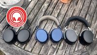 Talking Heads banner image with Sennheiser headphones