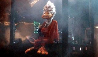 Guardians of the Galaxy Howard The Duck having a drink