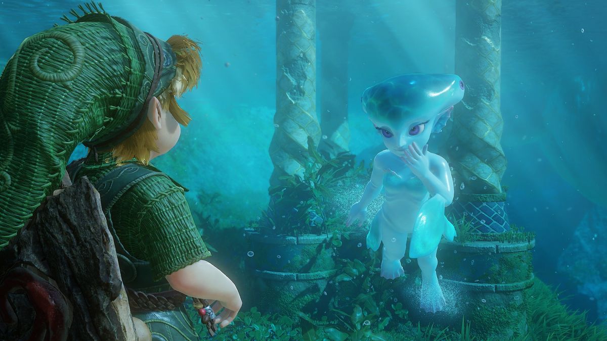 Screens from a Zelda remake