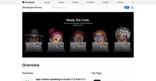 Apple Developer Forums Redesign