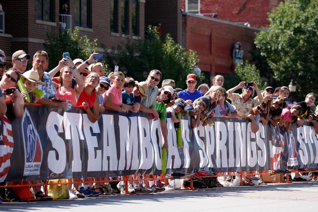 No doubting the finish was in Steamboat Springs today