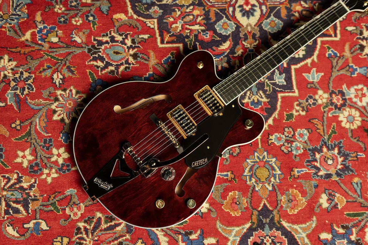 Gretsch Limited Edition Abbey Road RS201 Studiomatic: the hollowbody electric is finished in