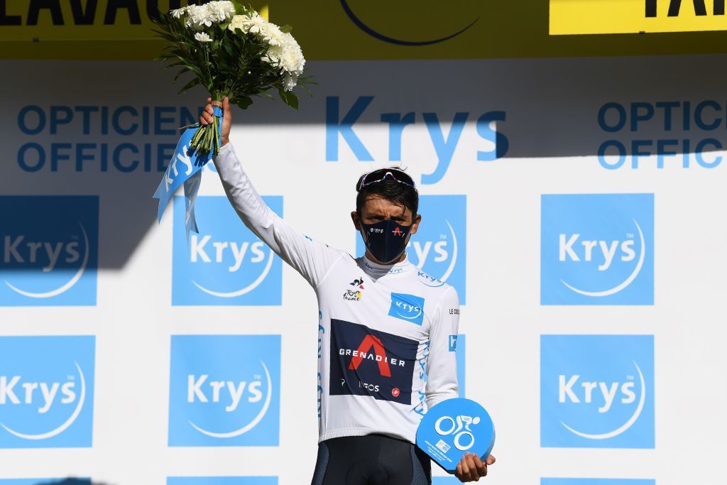 Egan Bernal (Ineos) took over as best young rider after Tadej Pogacar lost 1:21