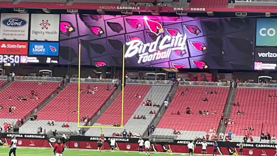 Arizona Cardinals Unveiled New Daktronics Displays at State Farm Stadium.