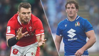 Dan Biggar of Wales and Michele Lamaro of Italy could both feature in the Wales vs Italy live stream