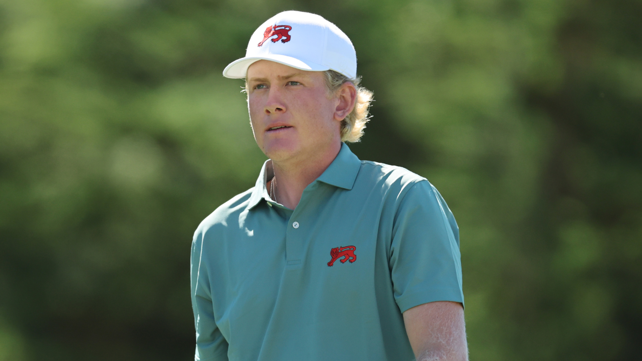 Luke Poulter at the Walker Cup