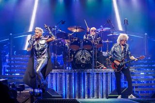 Queen + Adam Lambert onstage in Baltimore