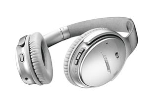 The BOSE QC352 are shown on their side on a white background. These are one of the best headphones for cycling when you need to focus