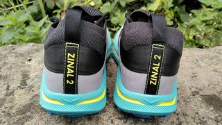 Hoka Zinal 2 running shoe heels