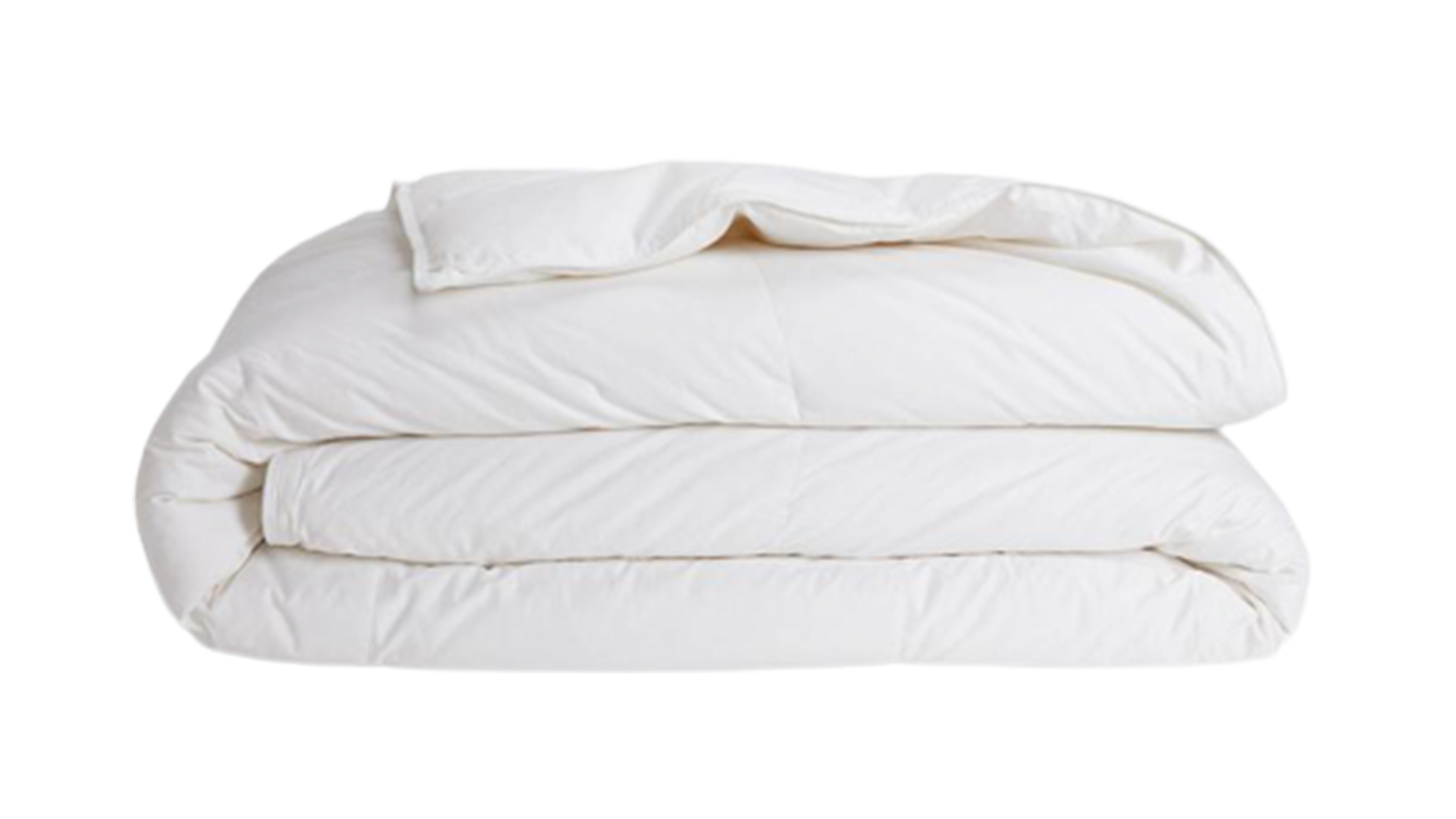 Best comforters: Layla Comforter in white