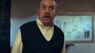 An exasperated Paul Giamatti in The Holdovers