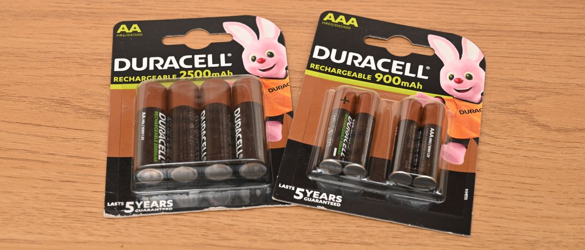 Duracell Rechargeable AA and AAA batteries