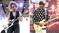 Left&ndash;Samantha Fish performs at The Amp Ballantyne on October 04, 2025 in Charlotte, North Carolina; Right&ndash;Buddy Guy performs at Stern Grove on August 06, 2023 in San Francisco, California