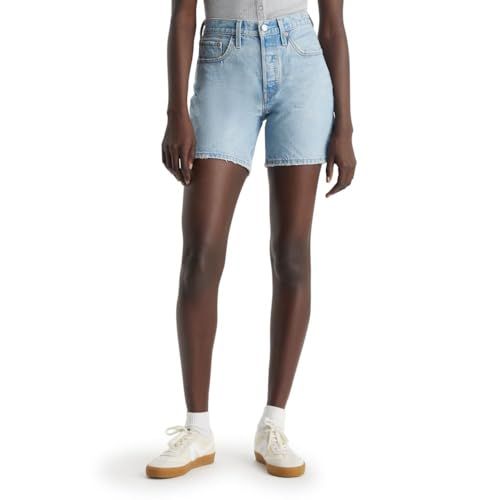 Levi's Womens 501 Mid Thigh Denim Shorts, (new) Take Off, 29 Us