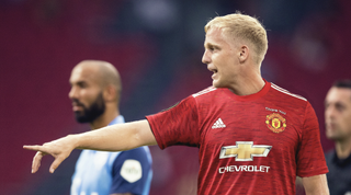 Manchester United's Donny van de Beek