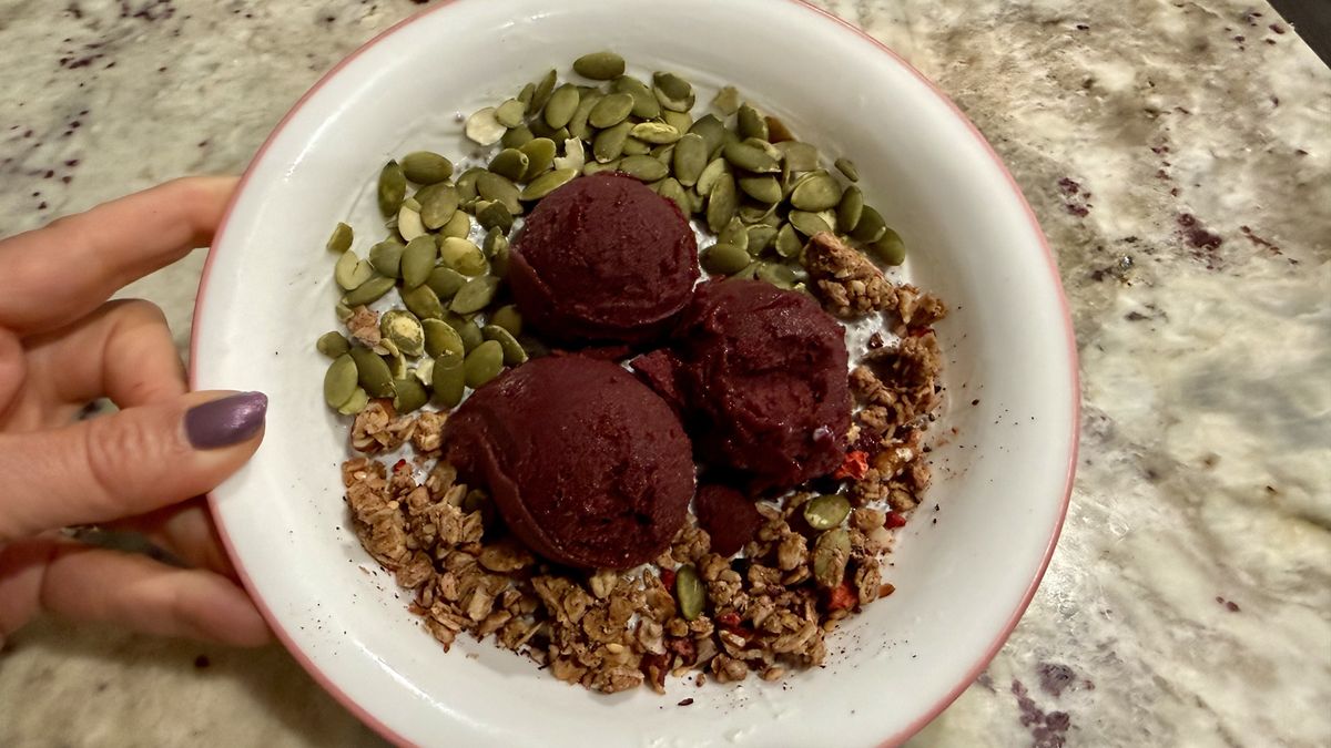 Ninja Creami acai bowl