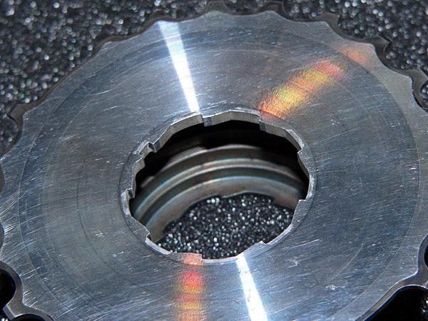 However, the cassette's unique hollowed-out construction is still fantastically light and should be impressively rigid.