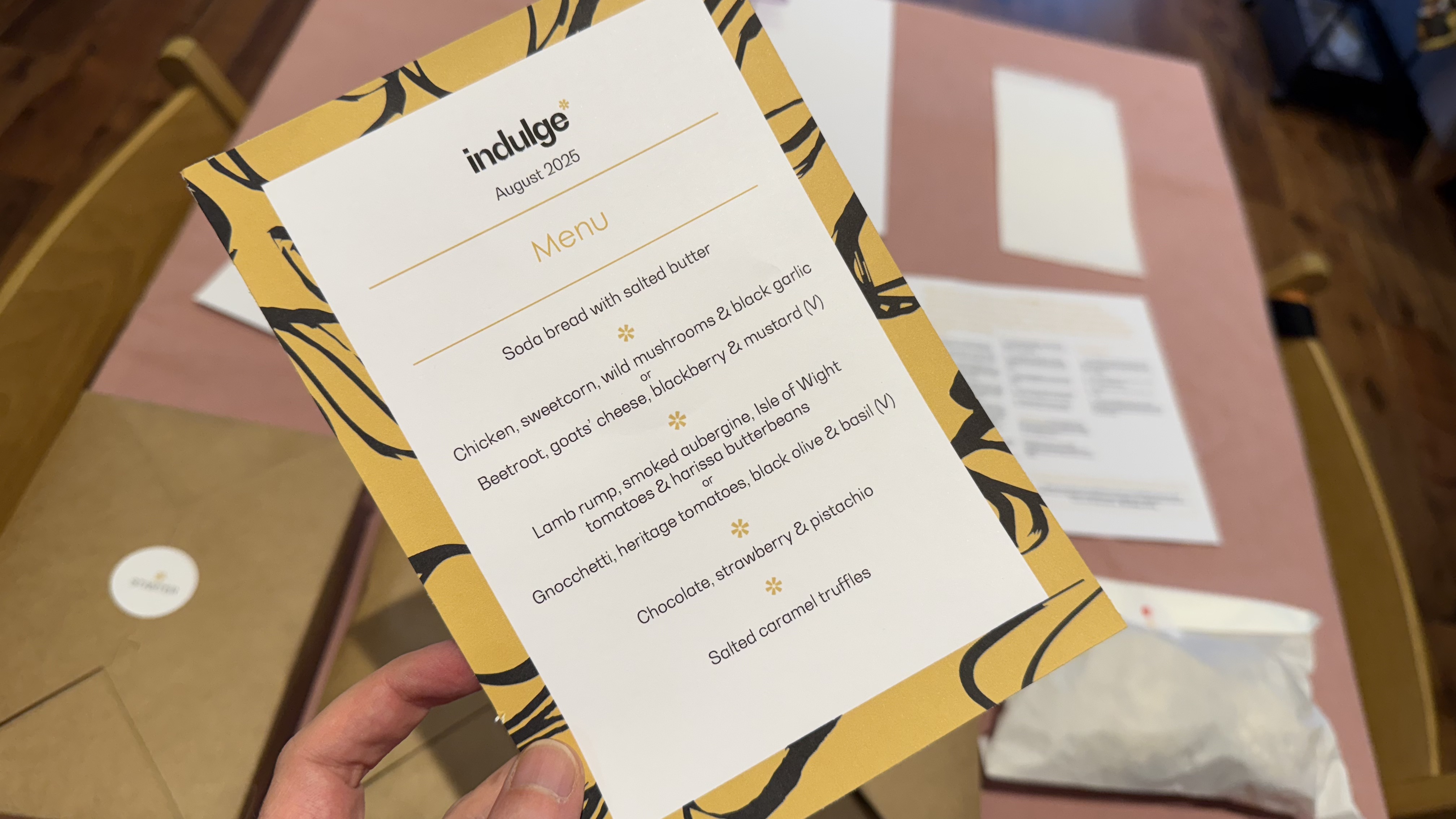 Making an Indulge Fine Dining meal box