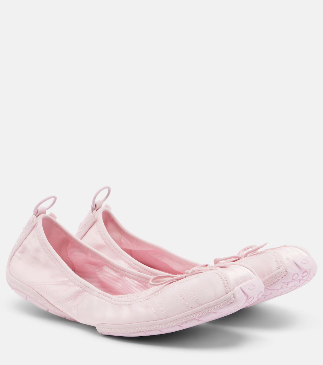 Balenciaga, Ballet Bow-Detail Ballet Flats
