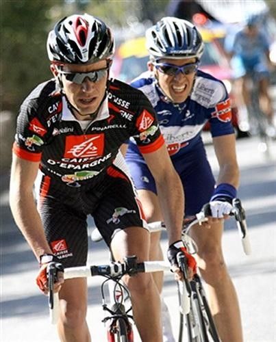 Rodriguez, again, made life difficult for Contador on the Col d'Eze