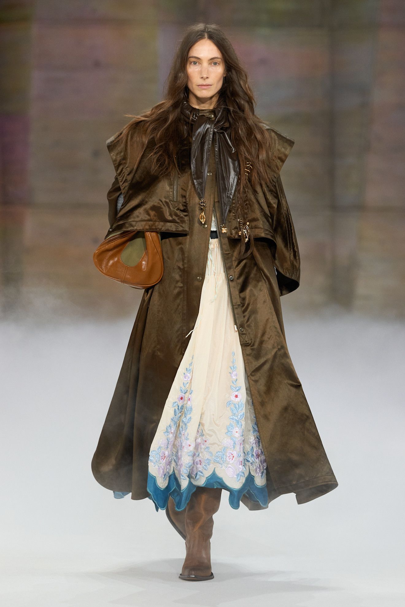 Chloé autumn/winter 26 runway - slouchy cowboy boot