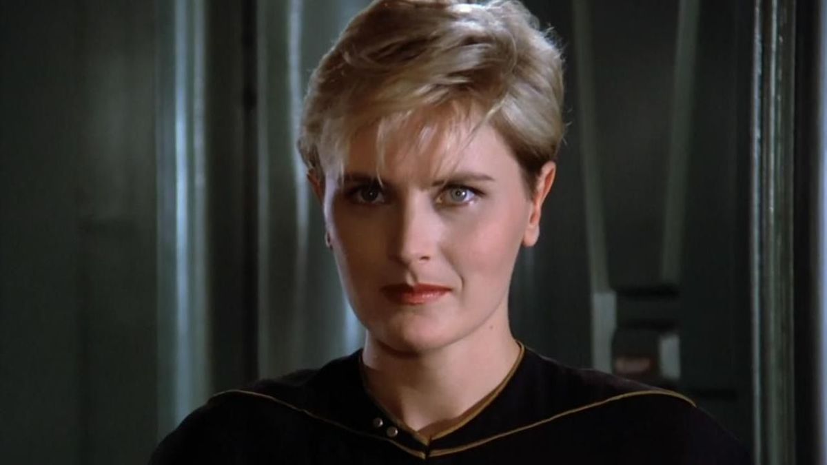 Denise Crosby as Tasha Yar in Star Trek: The Next Generation