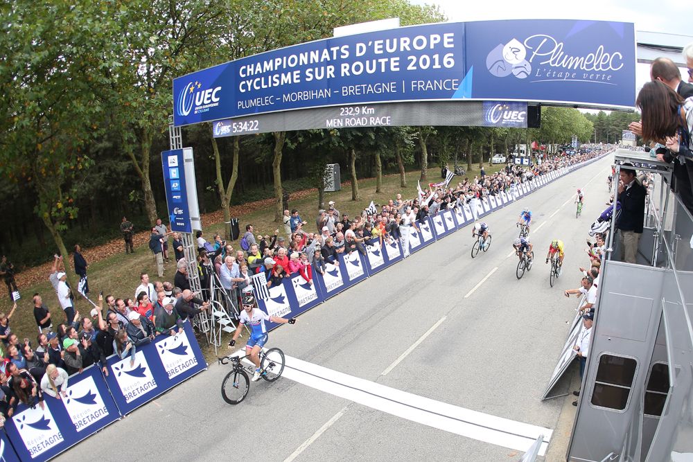 Peter Sagan (Slovakia) wins the European Road Race