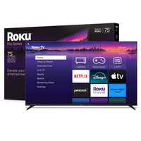 Roku Smart TV – 75-Inch Pro Series 4K QLED | $1,698,$1,299 at Amazon
Save $400 -