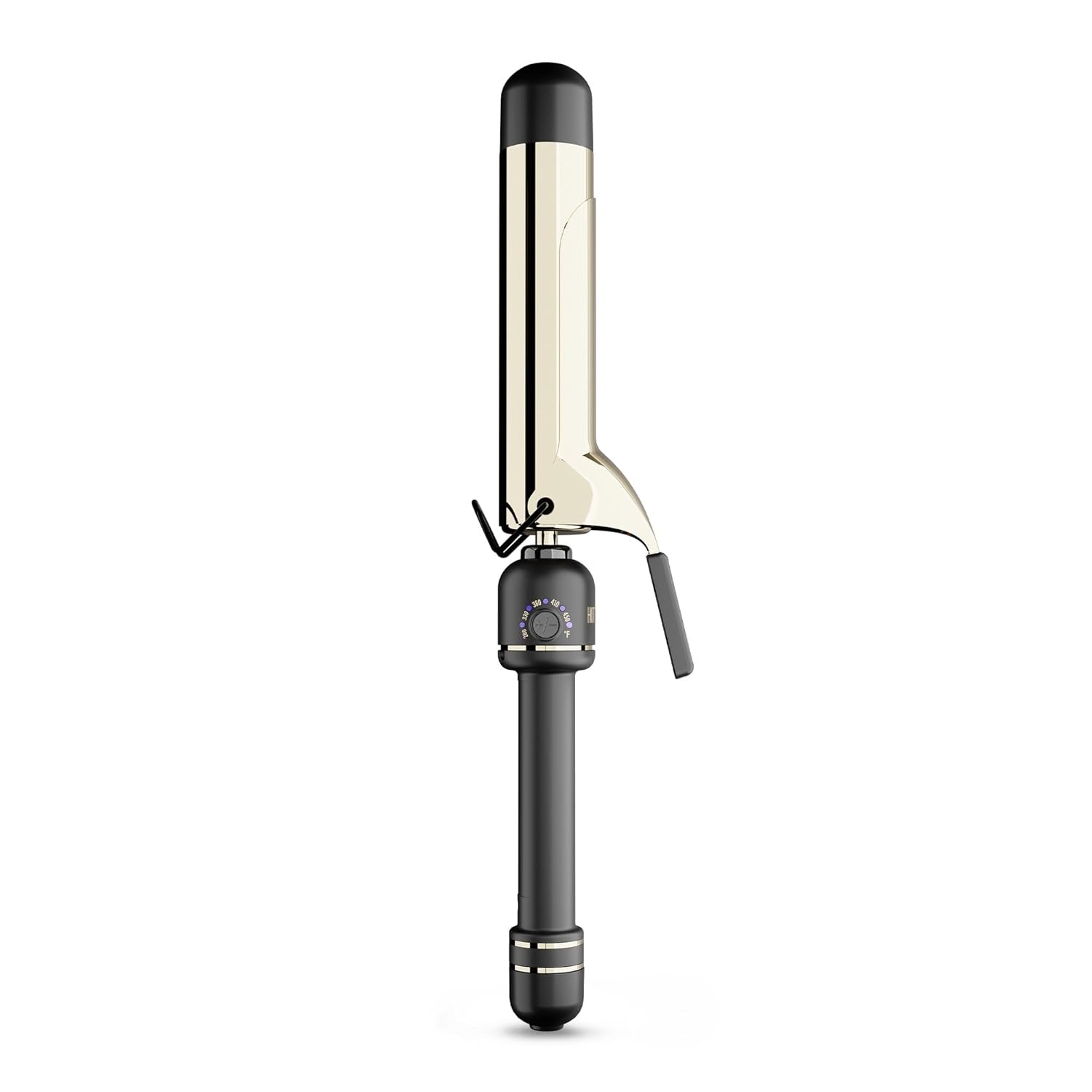 HOT TOOLS, Hot Tools 24k Gold Professional 1 1/2&quot; Extended Barrel Curling Iron With Clamp for Loose Curls - 24k Gold Technology for Long-Lasting Results &amp;amp; Longer Barrel for Easy Styling
